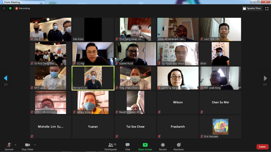 2021 TAM Penang AGM Google Meet