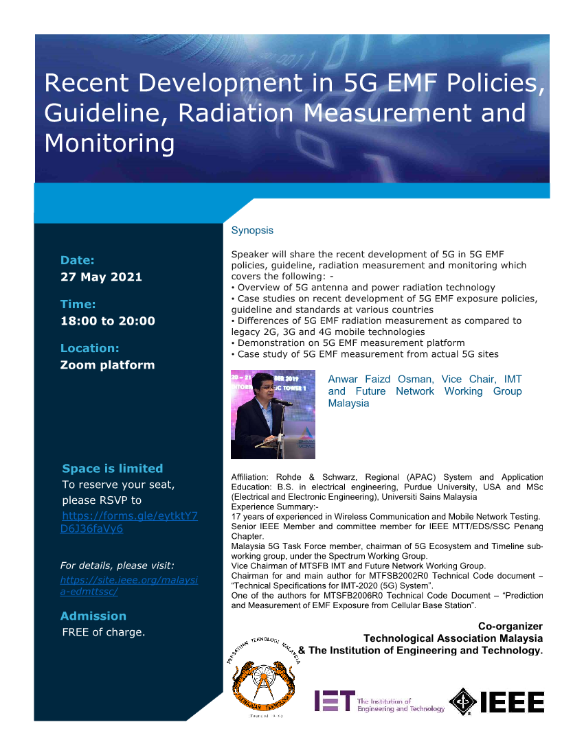Recent Development in 5G EMF Policies, Guideline, Radiation Measurement and Monitoring