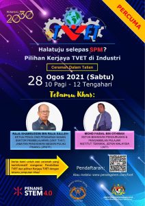 Halatuju selepas SPM: Pilihan Kerjaya TVET di Industri