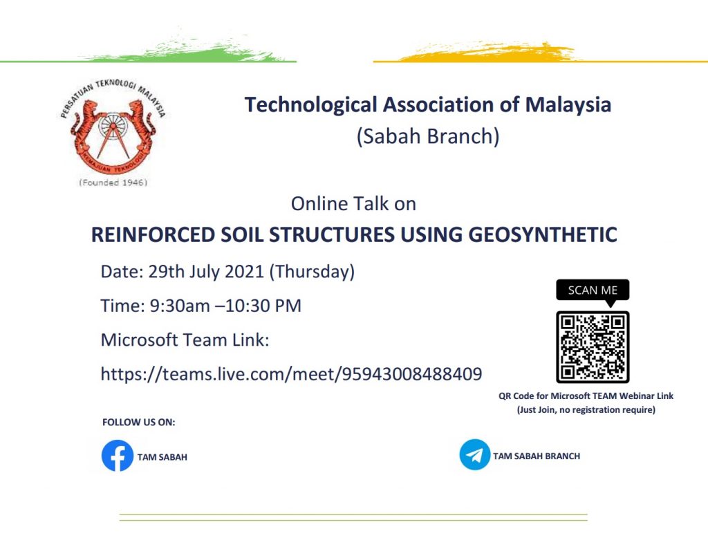 REINFORCED SOIL STRUCTURES USING GEOSYNTHETIC